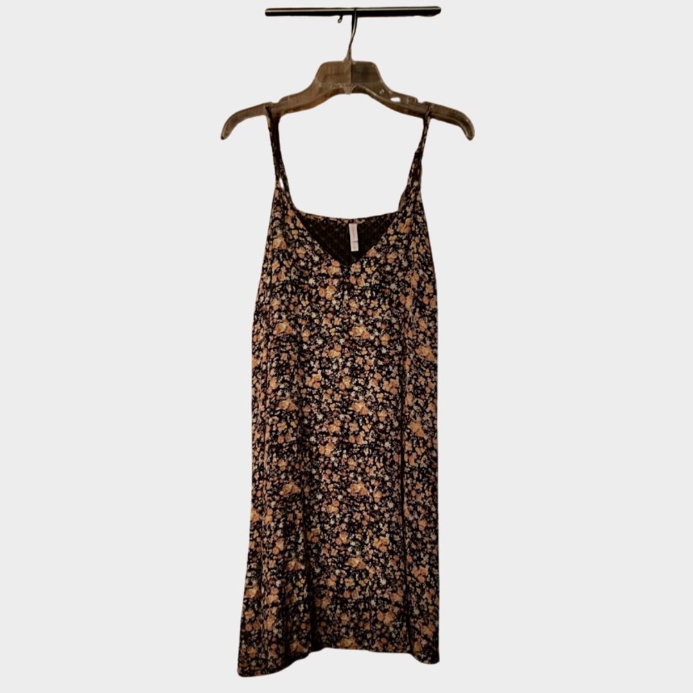 Floral Spaghetti Strap Sundress | Large | NWOT | Crochet Back